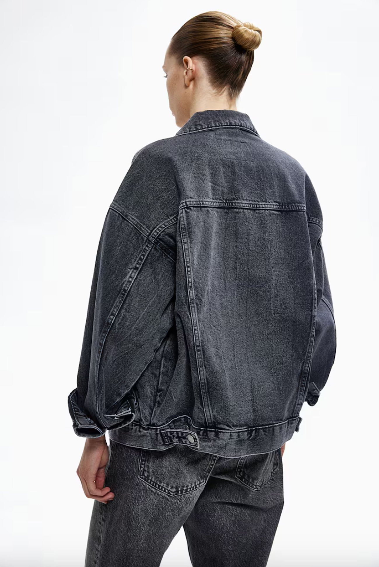 Oversized denim jacket