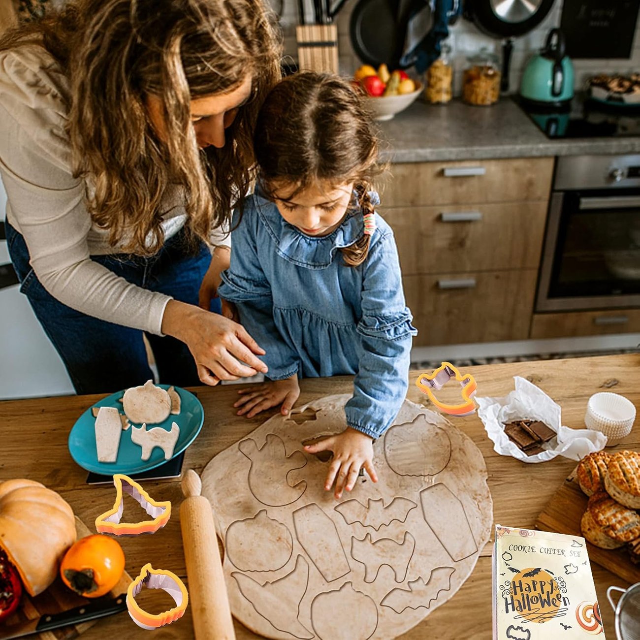 Halloween Ausstechformen, 10 Stück