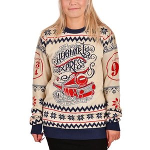 Elbenwald Harry Potter Strickpullover mit Hogwarts Express Motiv