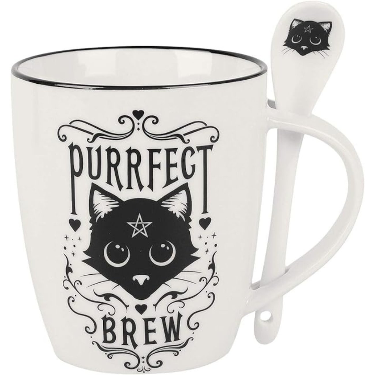 Alchemy Gothic Tasse und Löffel Set