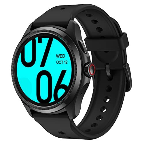 Ticwatch Pro 5 Android Smartwatch für Männer Snapdragon W5+ Gen 1 Plattform Wear OS Gesundheit Fitne