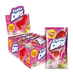 Chupa Chups Crazy Dips Erdbeere