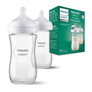Philips Avent Babyflaschen Natural Response aus Glas