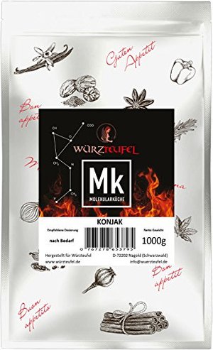 Konjakmehl Beutel 1000g (1KG).