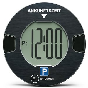 Elektronische Parkscheibe mit Zulassung fürs Auto