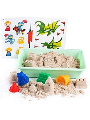 GenioKids Kinetischer Sand Castle Set
