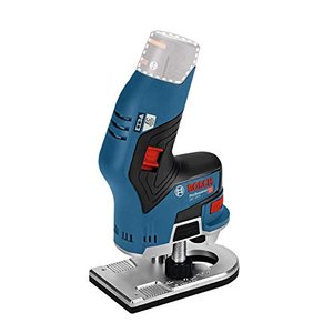 Professionelle Kantenfräsmaschine von Bosch Blau