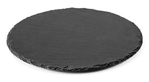 Lacor Tafelplatte Runde, Tafel, Schwarz, 30 cm