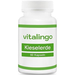 Kieselerde Kapseln - Hochdosiert - Inhalt 60 Kapseln à 350mg