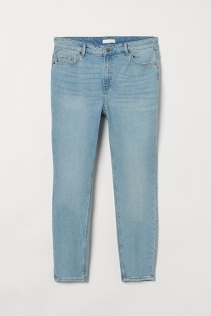 H & M+ Skinny High Jeans - Blau - Damen