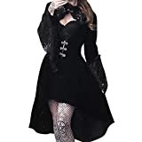 SALUCIA Damen Mittelalter Gothic Kostüm Elegant Retro Kleider Gewand Viktorianisches Renaissance Pri