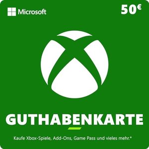 Xbox Live - 50 EUR Guthaben (Xbox Live Online Code)