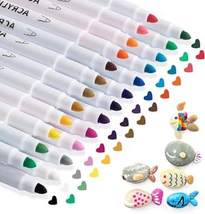 25 Farben Acrylstifte