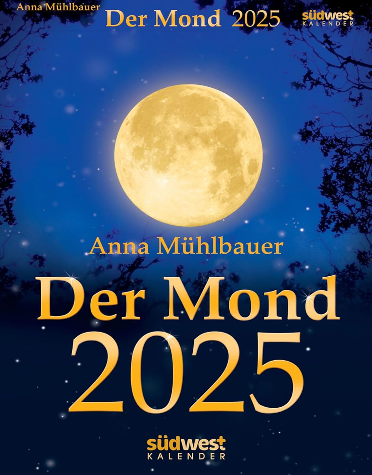 Der Mond 2025 - Tagesabreißkalender
