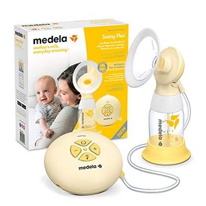 Medela Swing Flex elektrische Milchpumpe, einseitiges Abpumpen, für mehr Milch in weniger Zeit