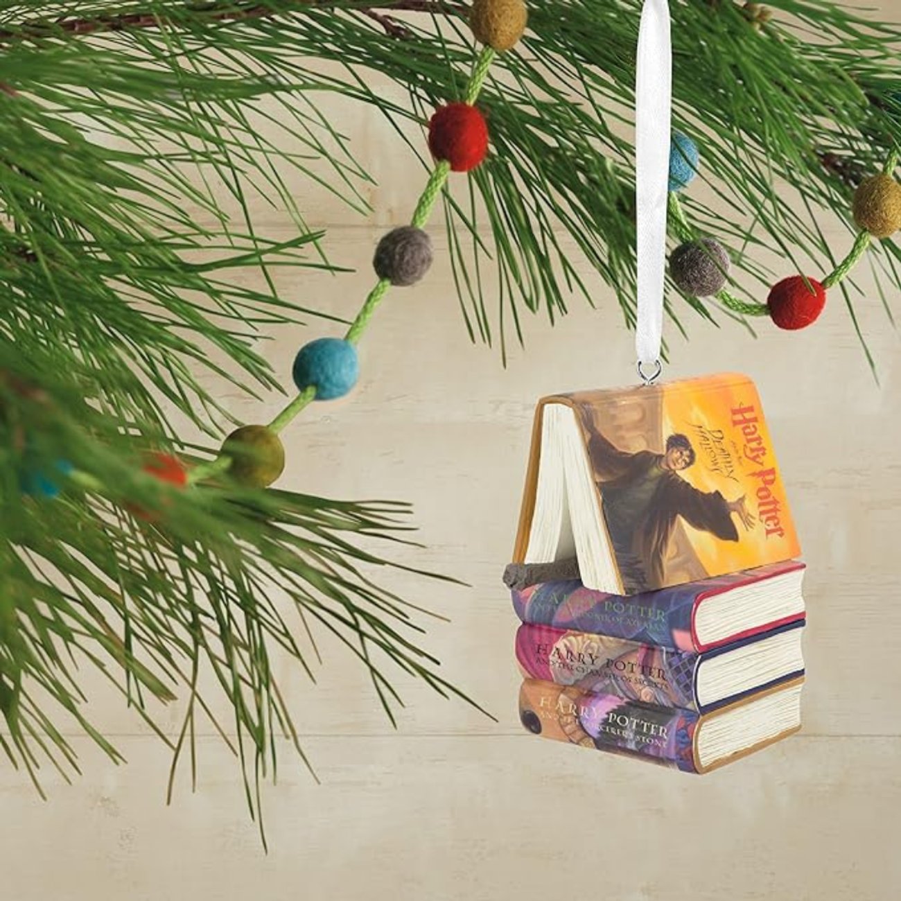 Hallmark Harry-Potter-Bücher mit Zauberstab