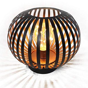 HAB & GUT LED Windlicht Kupfer L236- Kugel