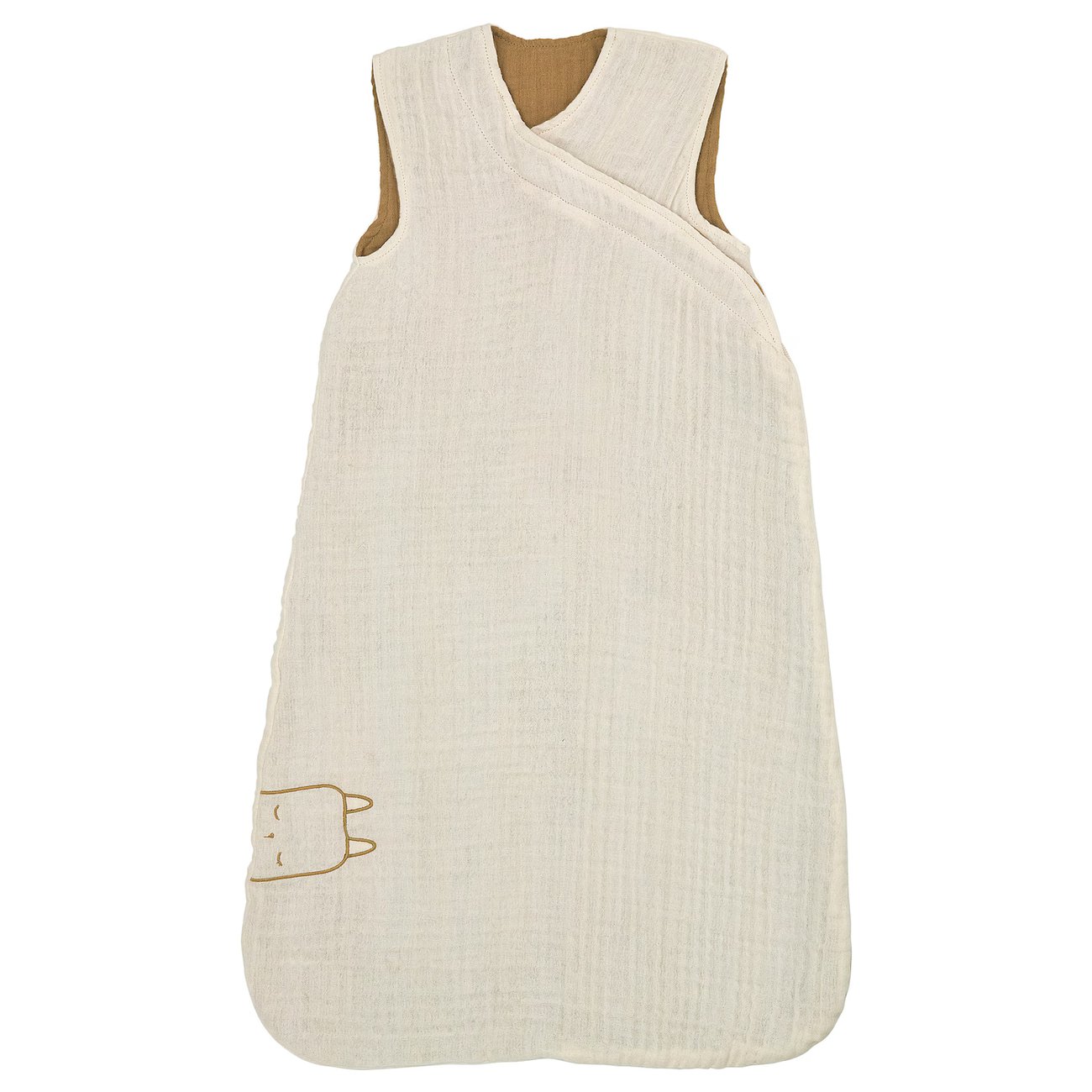 GULDVÄVARE Schlafsack - beige/dunkelgelb 0-6 Monate