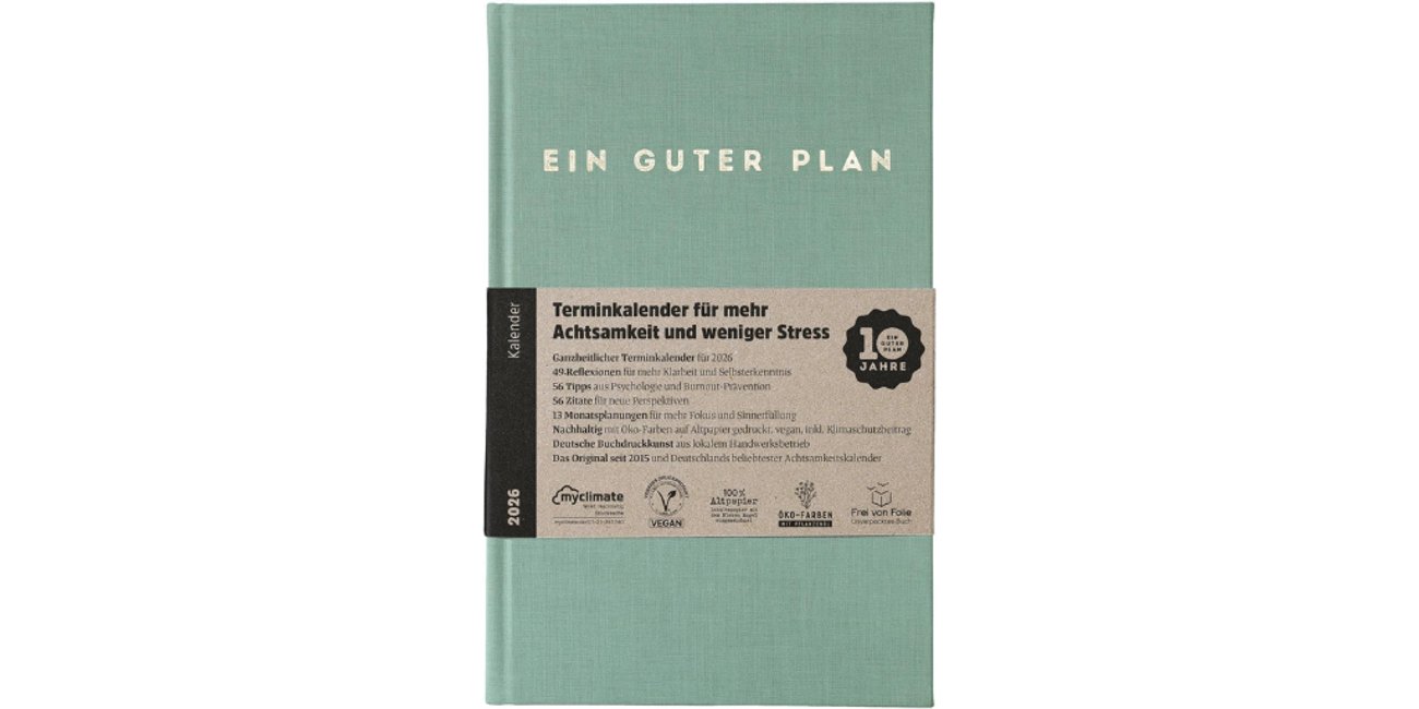 Ein guter Plan 2026 – Ganzheitlicher Terminkalender