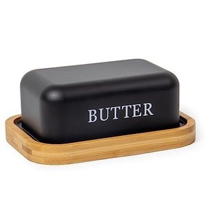 SYLANDO Butterdose, Butter Dish aus Edelstahl