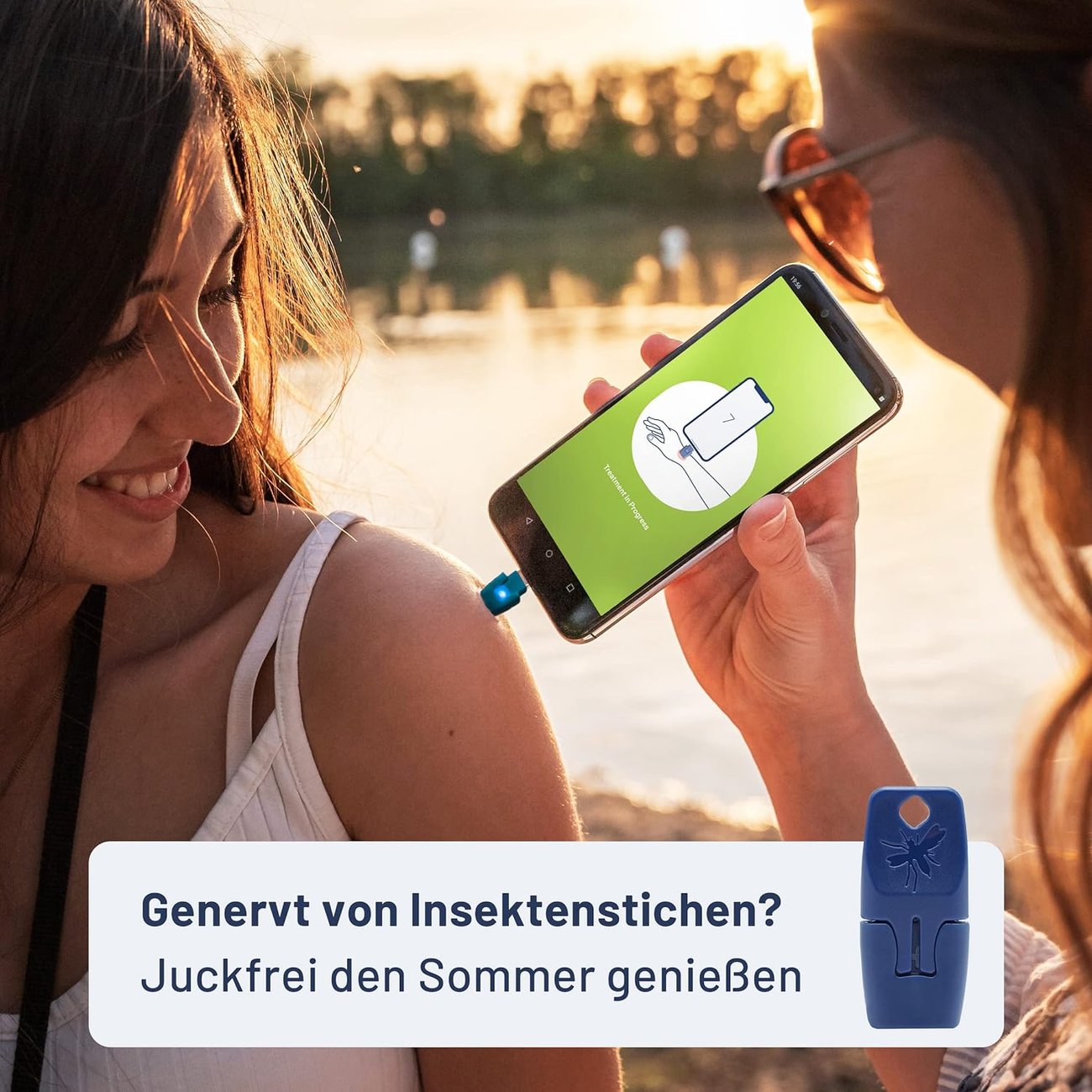heat it - Insektenstichheiler fürs Smartphone