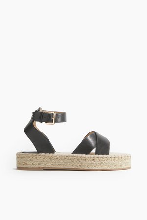 Espadrille-Sandalen