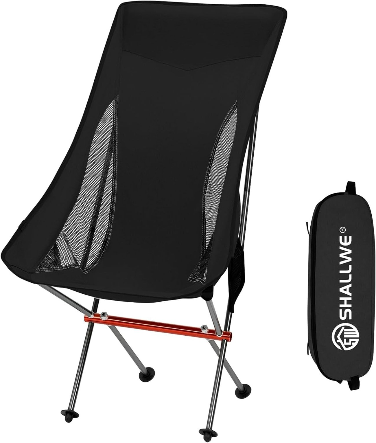 SHALLWE – Ultraleichter, klappbarer Campingstuhl (1,45 kg)