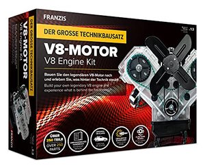 FRANZIS V8-Motor, 1:3, 320+ Teile