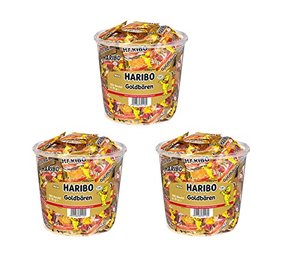 Haribo diverse 3er Sets aus Minibeutel oder Stückartikel