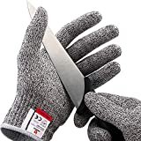 NoCry Schnittsichere Handschuhe – Leistungsfähiger Level 5 Schutz, lebensmittelecht