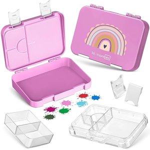 My Vesperbox – Len - Bento Box Kinder - Lunchbox mit 4+2 Fächern