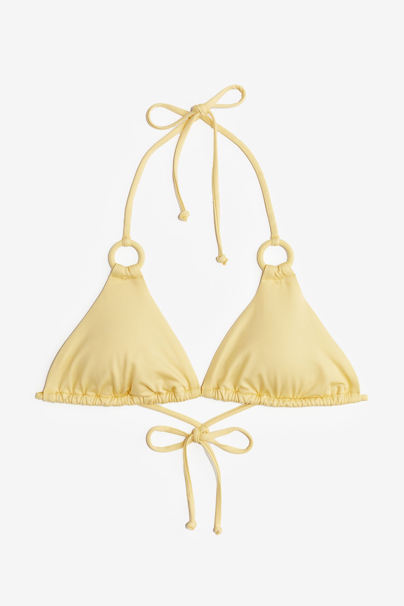 Wattiertes Triangel-Bikinitop