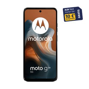 Motorola Moto G34 5G + 10 € Startguthaben