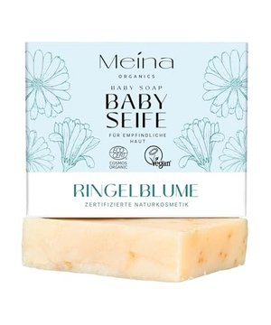 Meina Naturkosmetik - Baby Seife mit Kamille und Ringelblume ohne Palmöl (1 x 100 g)