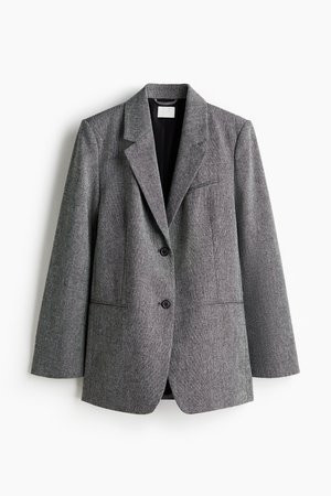 Longblazer - Schwarz - Damen