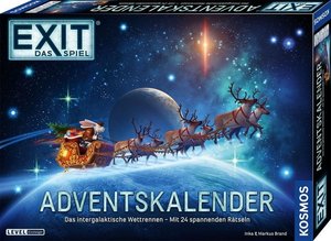 KOSMOS - EXIT - Das Spiel: Adventskalender - Das Intergalaktische Wettrennen