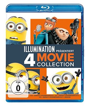 Ich - Einfach unverbesserlich 1-3 & Minions [Blu-ray]