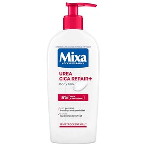 Mixa Urea Cica Repair Body Milk, beruhigende und schützende Körpermilch, mit Urea und Panthenol, für