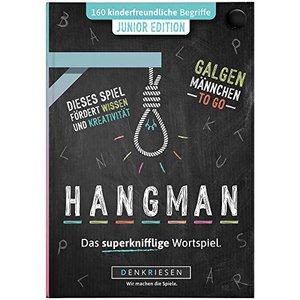 Hangman - Galgenmännchen to GO | Spielblock 