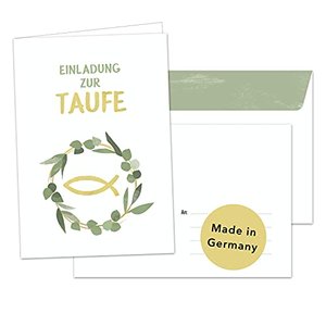 Decento Einladung Taufe