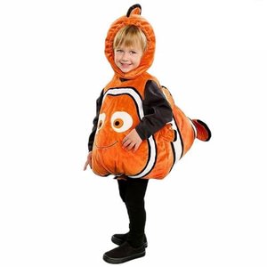 Kostüm für Kinder: Nemo Clownfisch