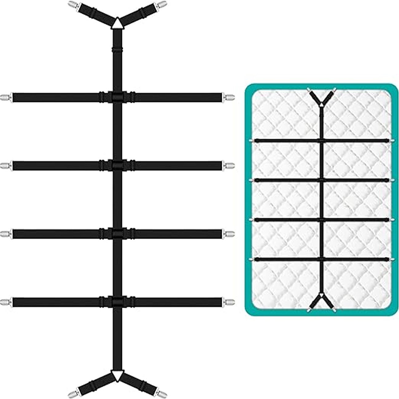 Verstellbarer Bettlakenspanner