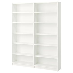 BILLY Bücherregal - weiß 160x28x202 cm