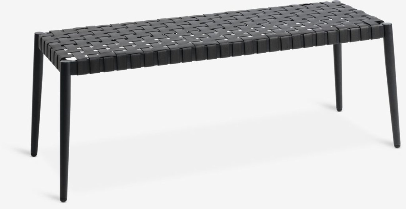 Gartenbank EDDERUP B110xT40 schwarz
