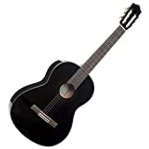 Yamaha C40BLII Akustikgitarre schwarz – Hochwertige Akustikgitarre für Einsteiger in edlem Design