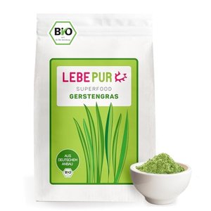 Lebepur BIO Gerstengras Pulver