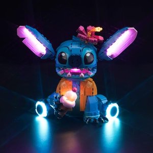 LED light set compatible with LEGO Stitch