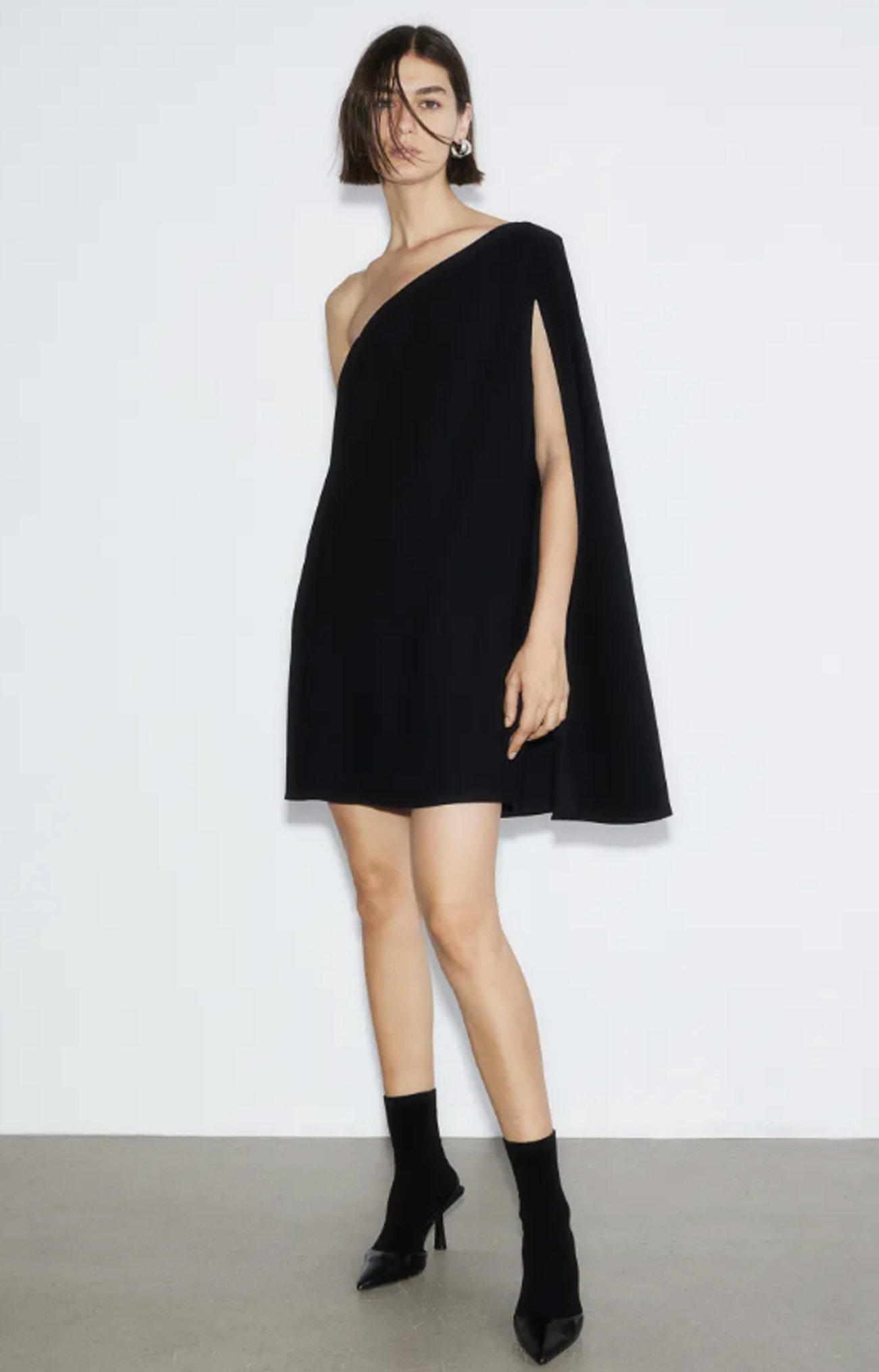 One-Shoulder-Kleid