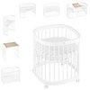 tweeto Babybett Kinderbett 7-in-1