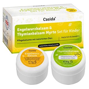 Thymianbalsam mit Myrte Kinder + Engelwurzbalsam Kombipackung